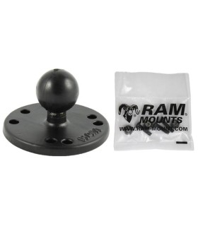RAM apvali plokštė su kamuoliu ir tvirtinimo įranga, skirta Garmin Striker
