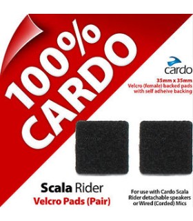 Cardo Scala rider velcro pagalvėlės mikrofonui