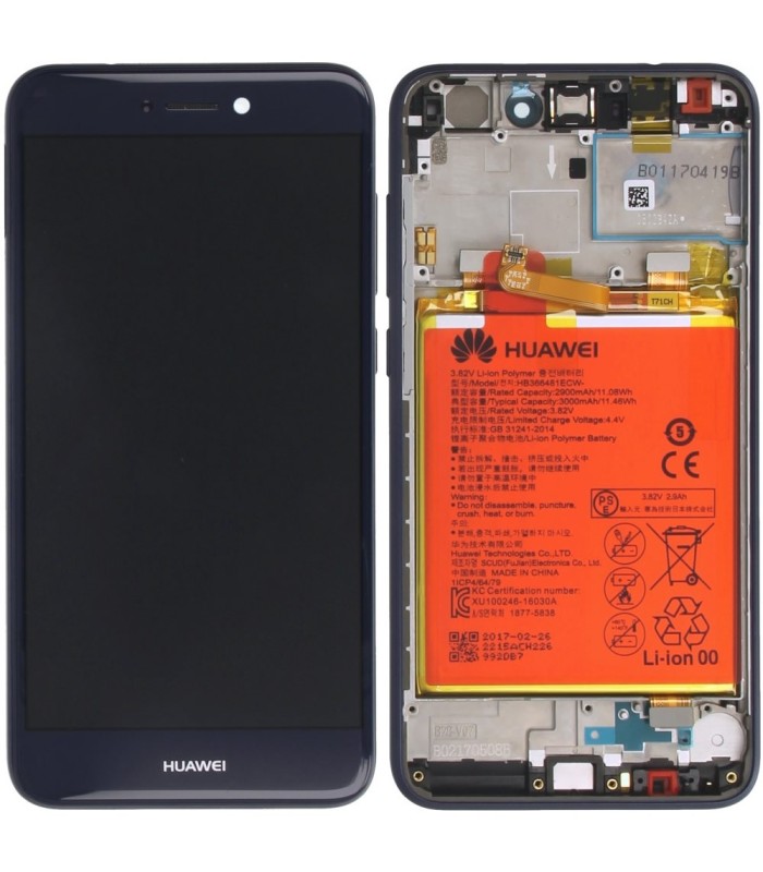 Huawei P8 lite /P9 lite /Honor 8 Lite 2017 (PRA-L21) ekranas Originalus su baterija