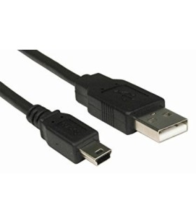 Netrack mini USB laidas juodas