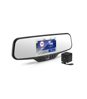 Neoline G-Tech X27 - vaizdo registratorius veidrodėlyje su GPS imtuvu, 150° apžvalgos kampu