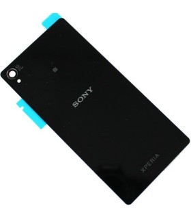 Galinis dangtelis Sony Xperia Z3 D6603 su lipduku juodas HQ