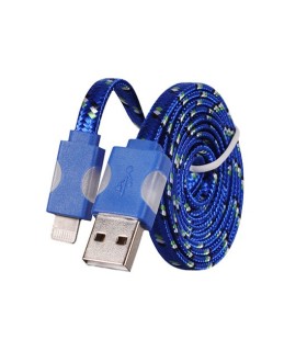 USB Kabelis - tinka iPhone blue