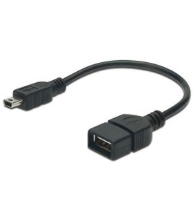 OTG kabelis USB MINI AF-BF USB 2.0 OTG 15 cm
