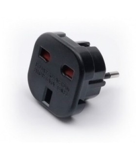 Charger Adapter - England-Poland - Black