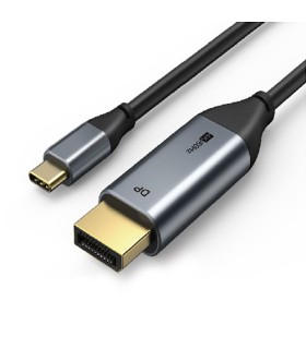 Kabelis USB-C - DisPlay Port, 4K, Ultra HD, 1.8 m, 1.2 ver.